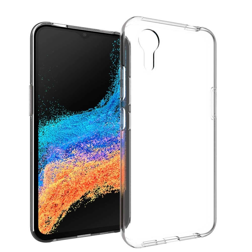 Priehľadný gélový obal na Samsung Galaxy Xcover 7 - priehľadný