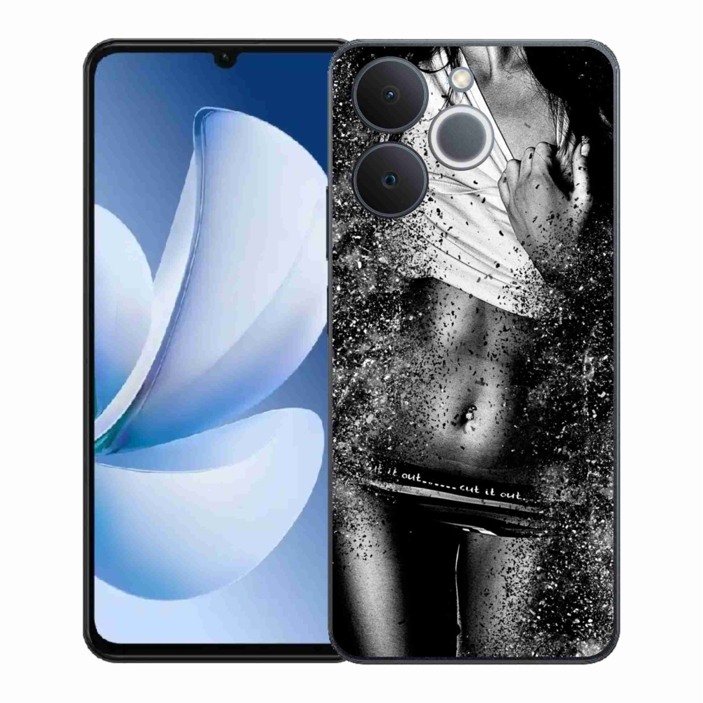 Gélový kryt mmCase na Realme Note 70T - sexy žena 1