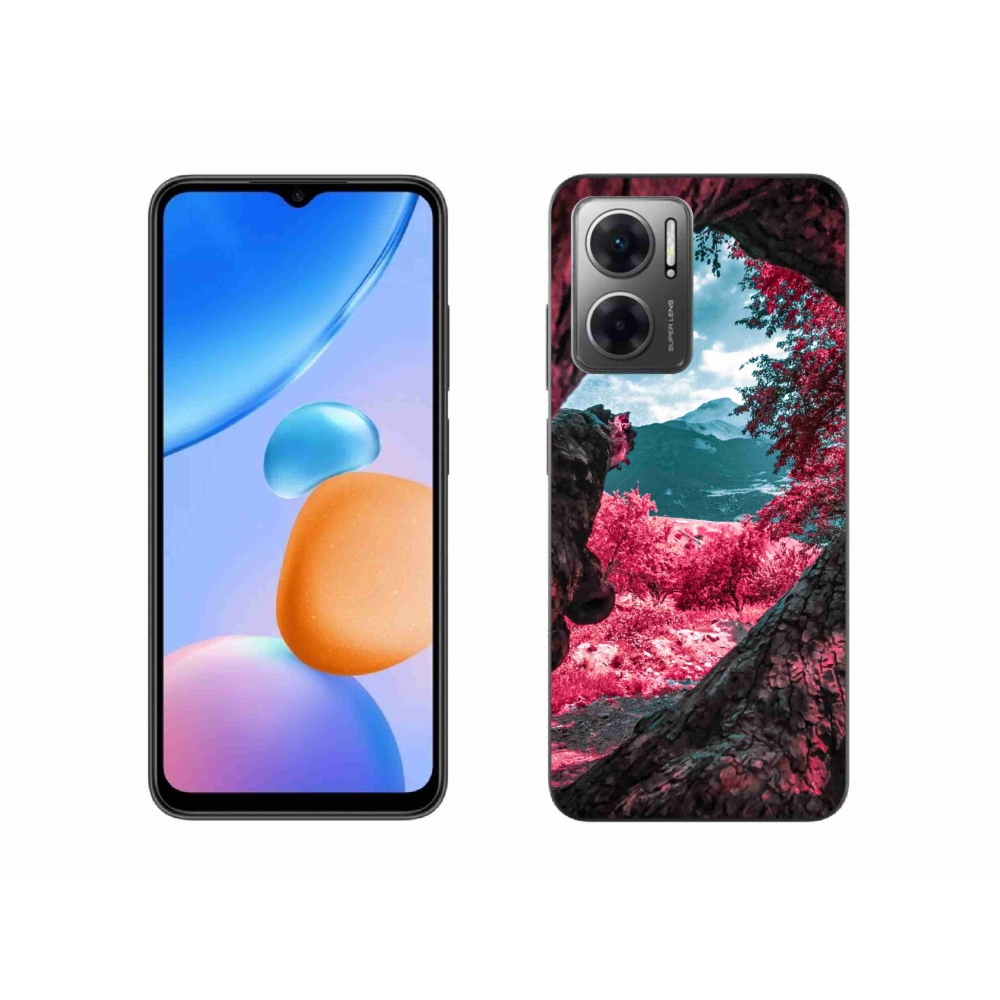 Gélový kryt mmCase na Xiaomi Redmi 10 5G - výhľad na hory