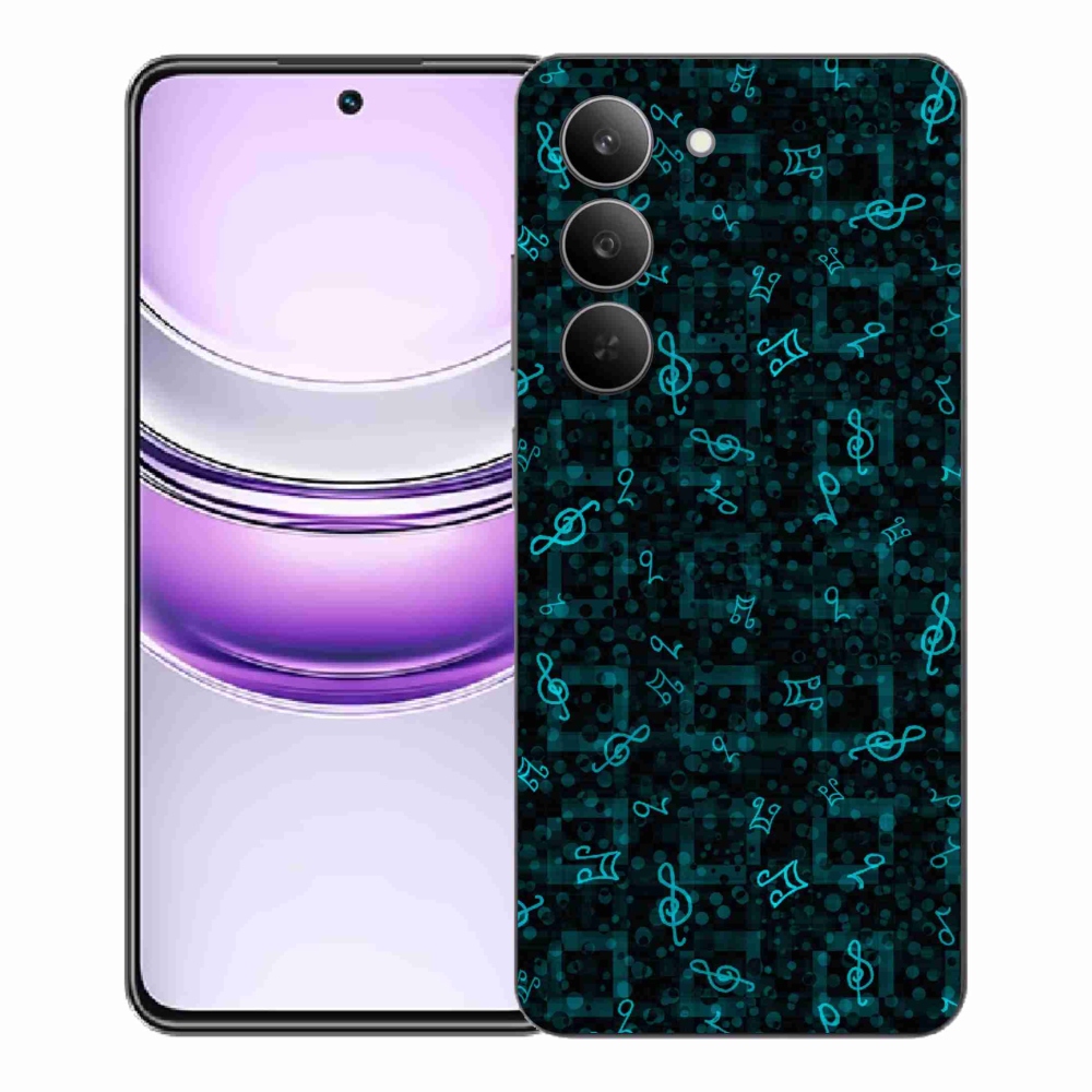 Gélový kryt mmCase na Realme 14x 5G - noty 1