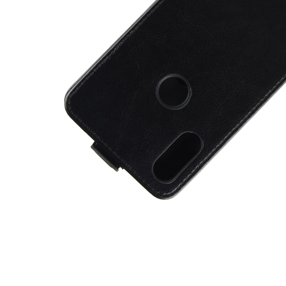 Vertical knižkové puzdro na Xiaomi Redmi Note 7 - čierne