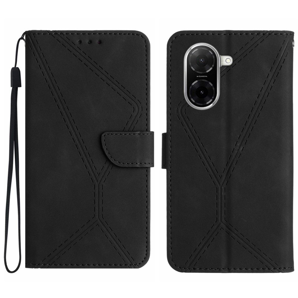 Linesy knižkové púzdro na Xiaomi Redmi A5 - čierne