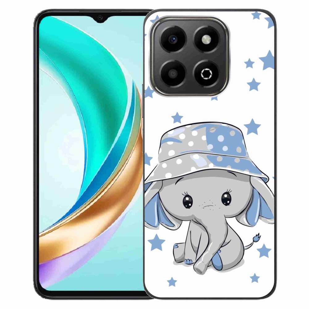 Gélový kryt mmCase na Honor X6b - modrý slon