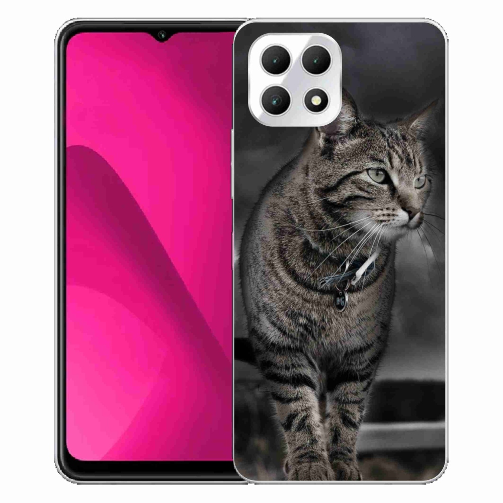 Gélový kryt mmCase na T-Mobile T Phone 2 - mačka