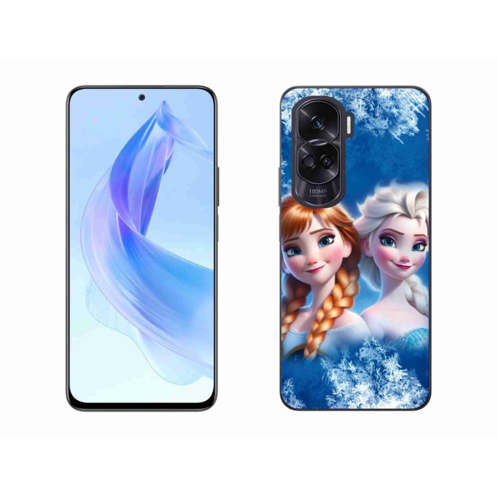 Gélový kryt mmCase na Honor 90 Lite - ľadové kráľovstvo 2