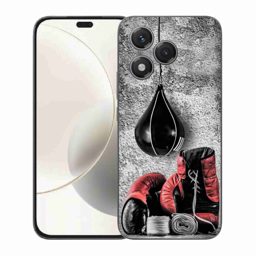 Gélový kryt mmCase na Honor 400 Lite - boxovacie vrece a rukavice