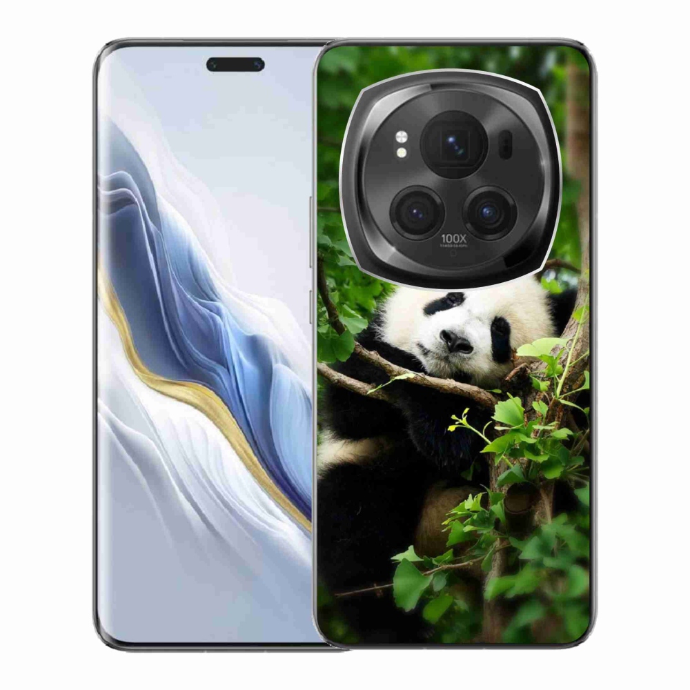 Gélový kryt mmCase na Honor Magic 6 Pro 5G - panda