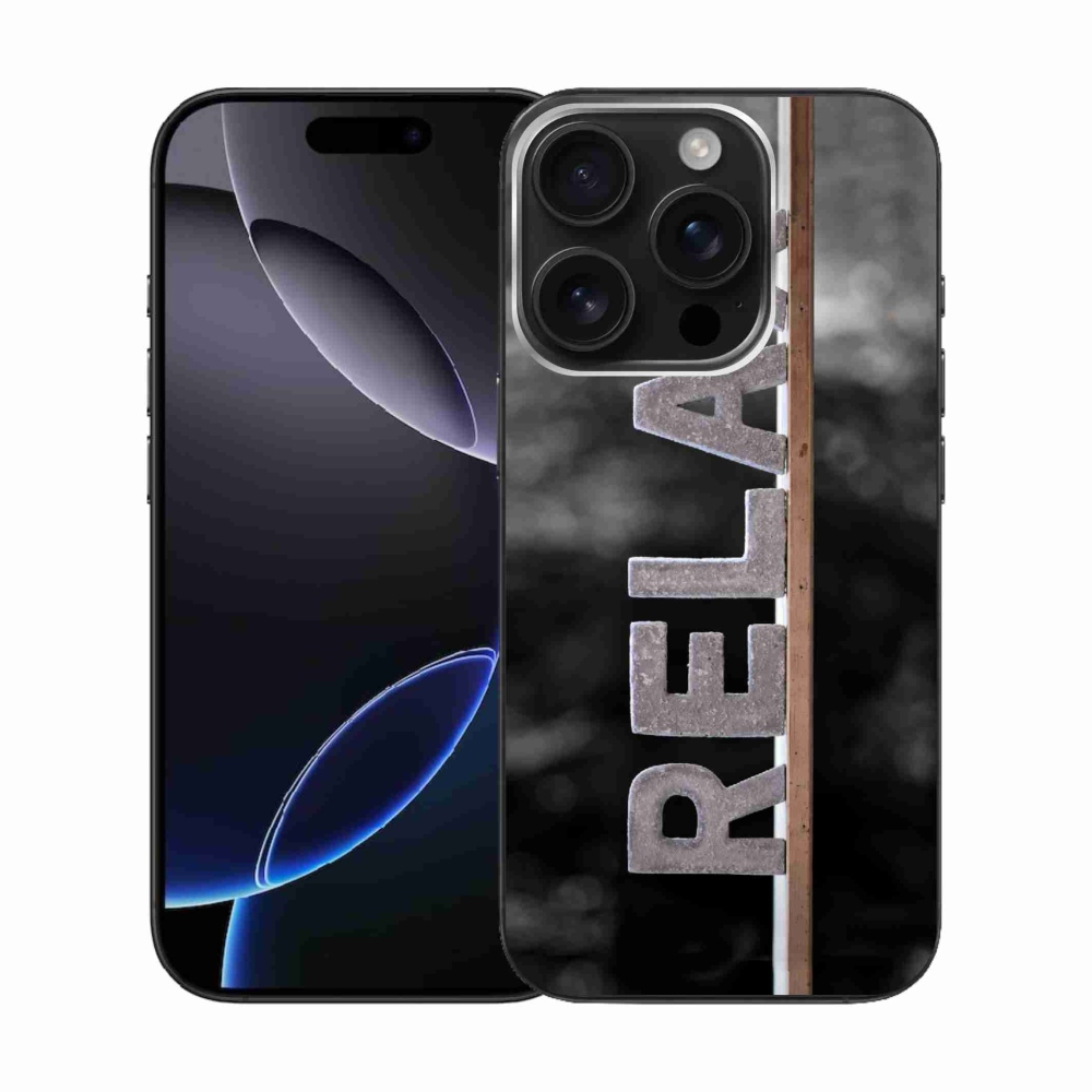 Gélový kryt mmCase na iPhone 16 Pro - relax 1