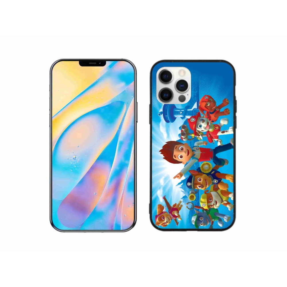 Gélový kryt mmCase na iPhone 12 Pro - labková patrola