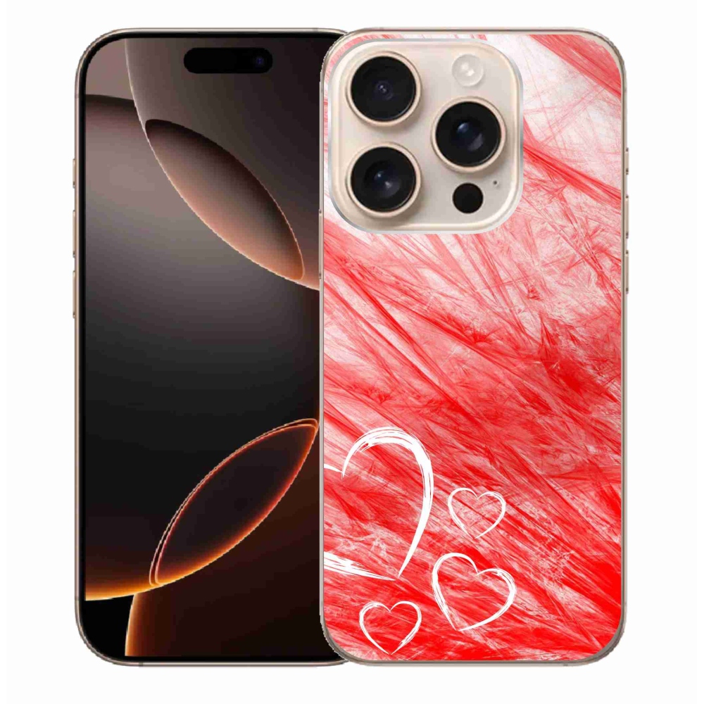 Gélový kryt mmCase na iPhone 16 Pro Max - heart