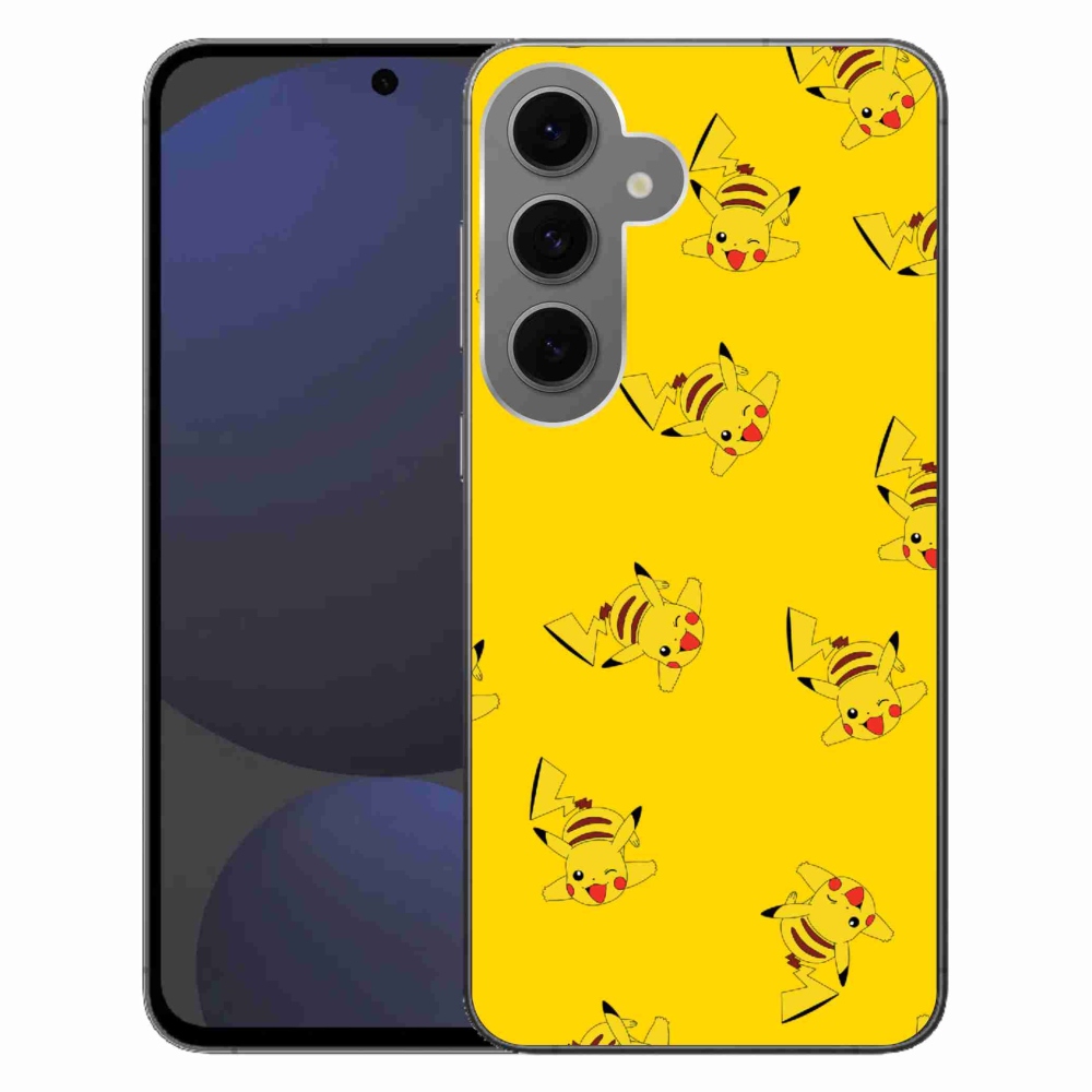 Gélový kryt mmCase na Samsung Galaxy S24 FE - pikachu