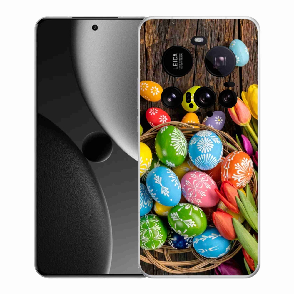 Gélový kryt mmCase na Xiaomi 15 Ultra - veľkonočné vajíčka