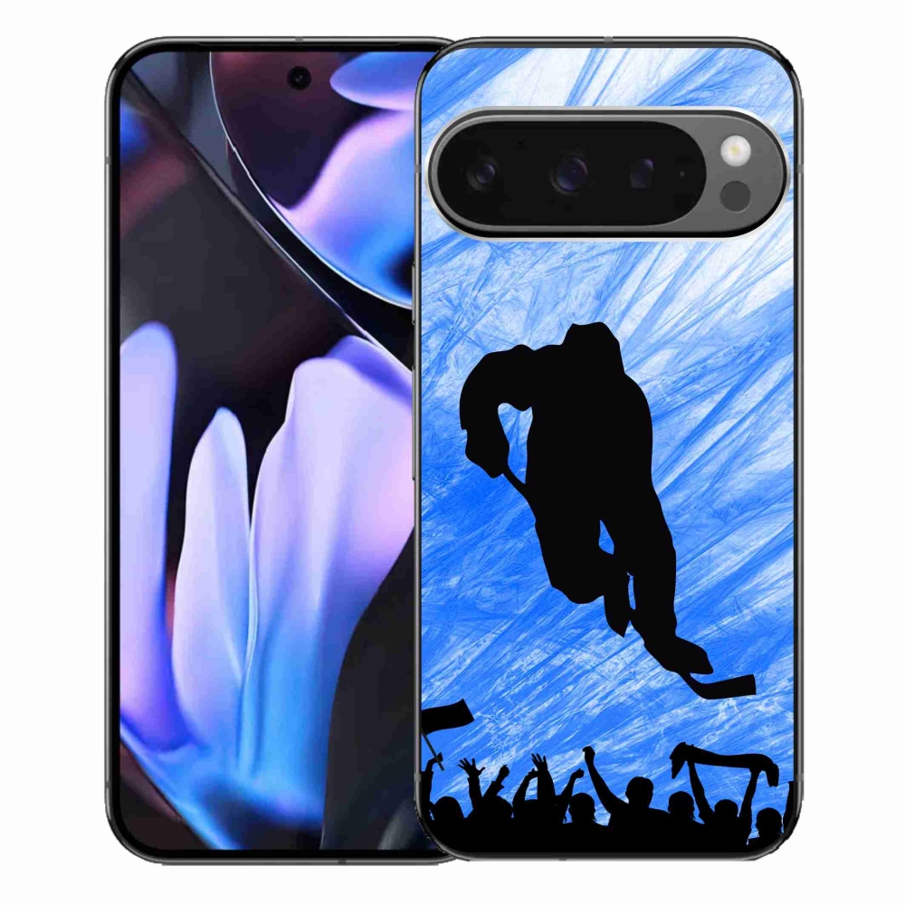 Gélový kryt mmCase na Google Pixel 9 Pro XL - hokejový hráč