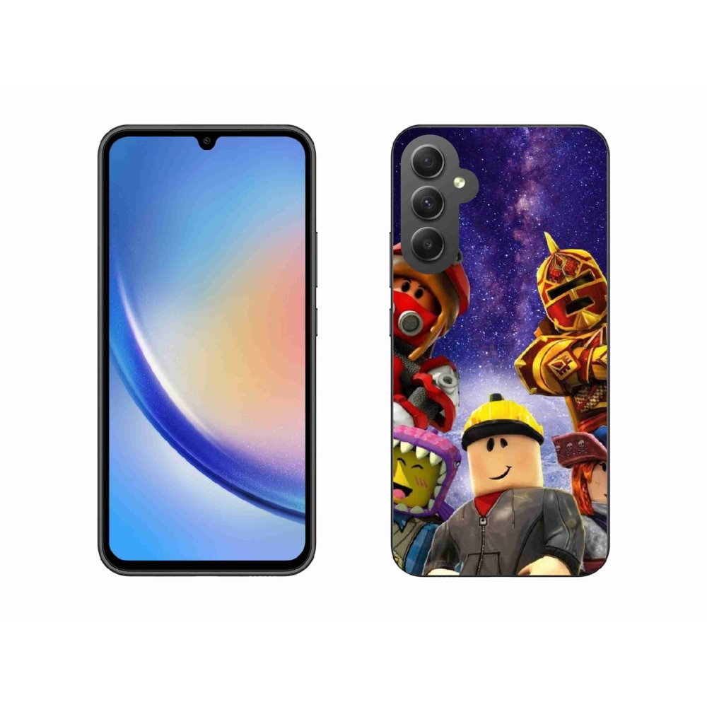 Gélový kryt mmCase na Samsung Galaxy A34 5G - roblox 3