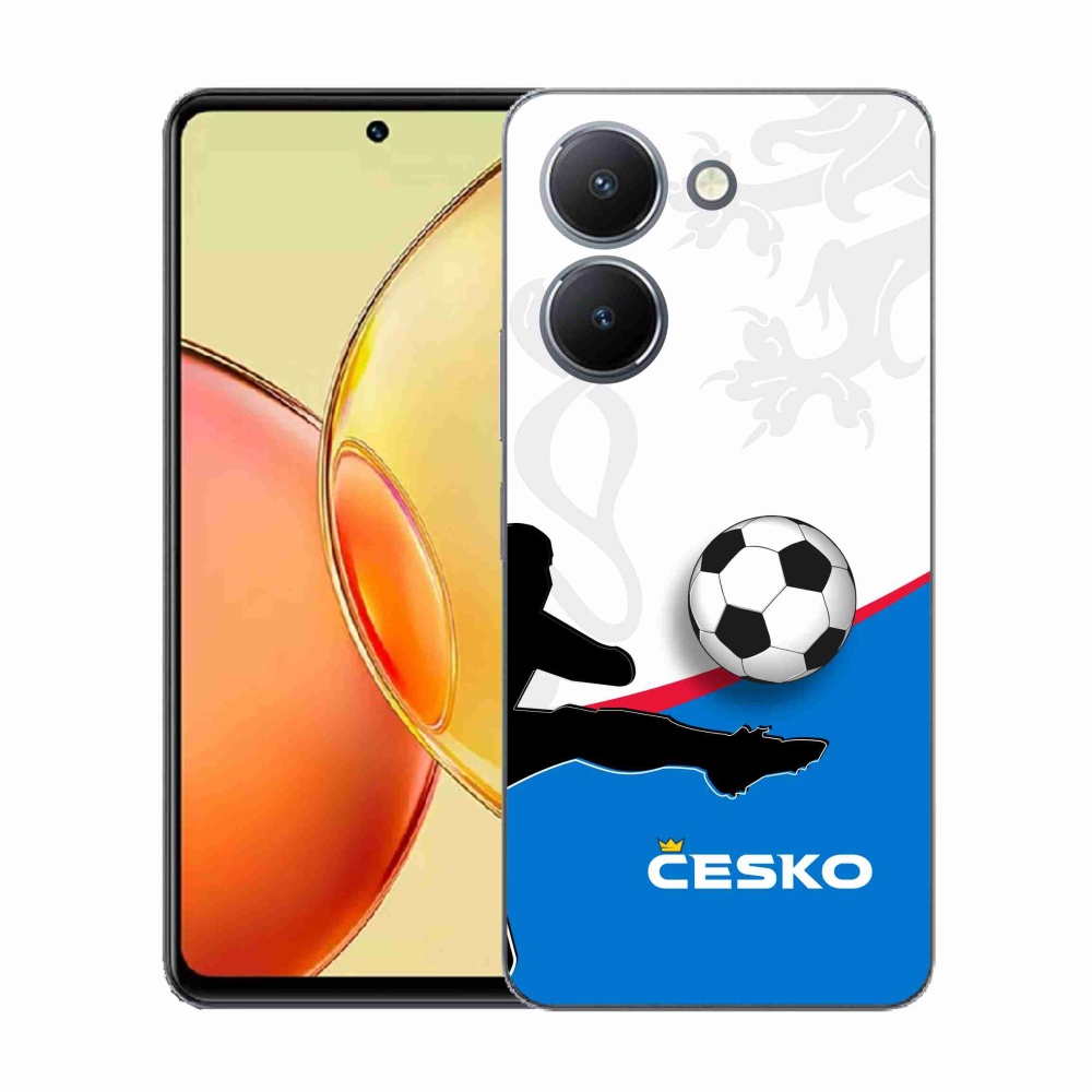 Gélový kryt mmCase na Vivo Y36 - futbal Česko 3