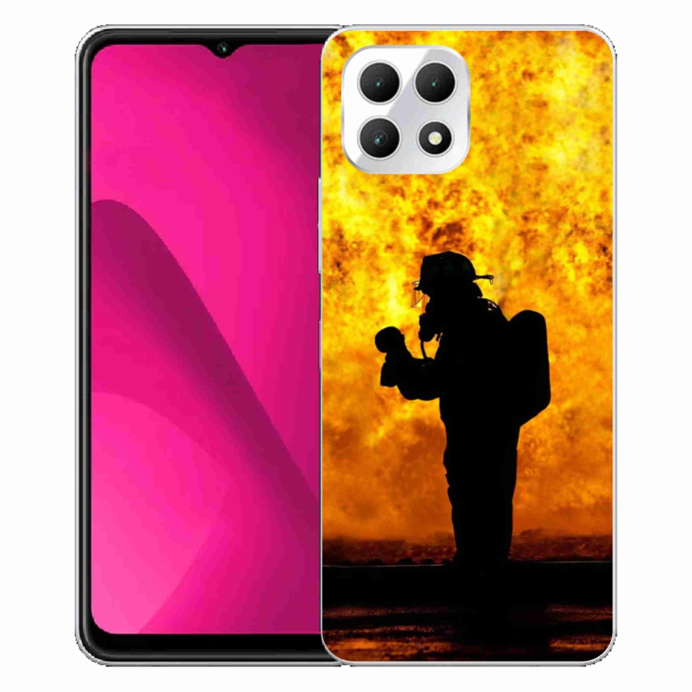 Gélový kryt mmCase na T-Mobile T Phone 2 - hasič