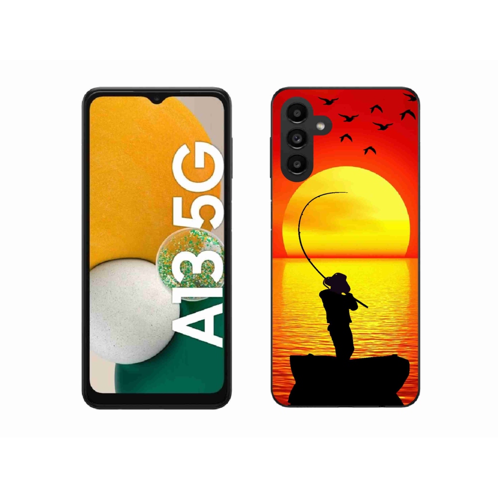 Gélový kryt mmCase na Samsung Galaxy A13 5G - rybárčenie