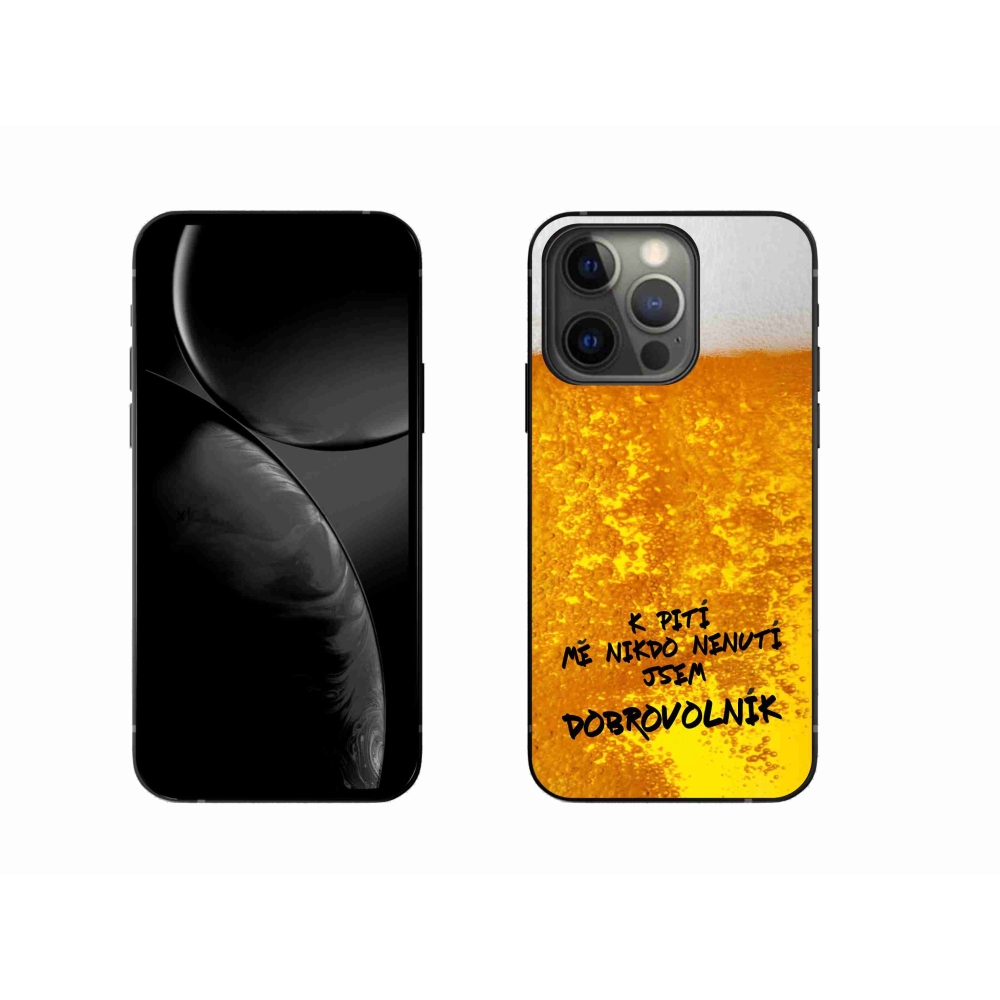 Gélový kryt mmCase na iPhone 13 Pro 6.1 - pivný motív 4