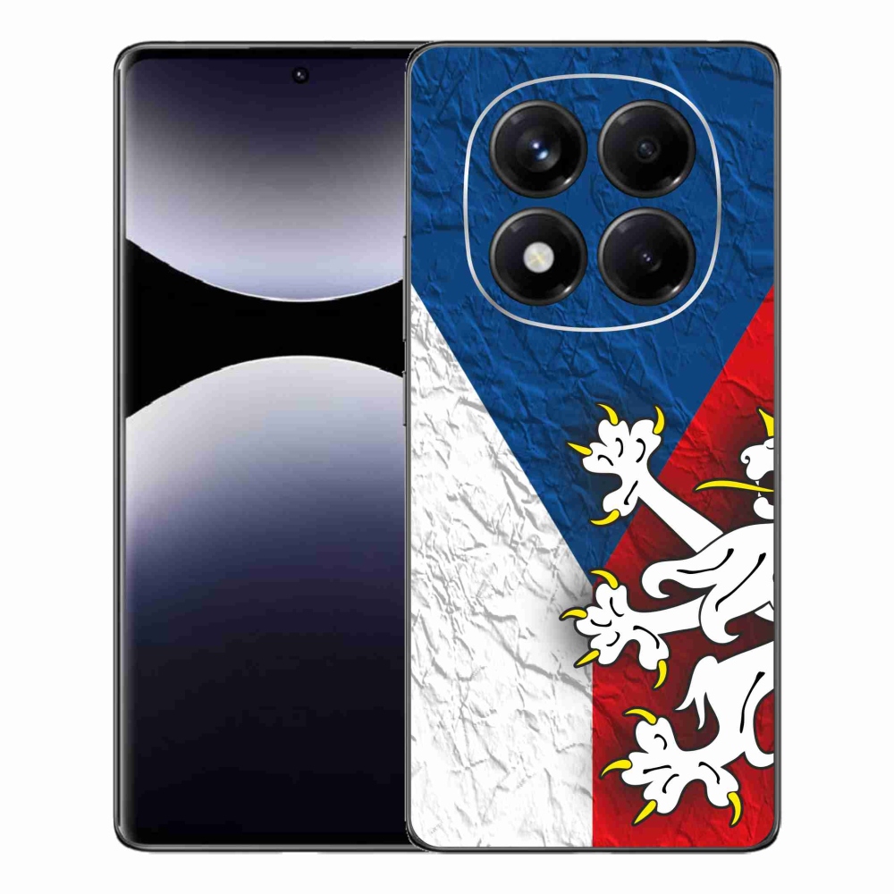 Gélový kryt mmCase na Xiaomi Redmi Note 14 Pro - česká vlajka 1