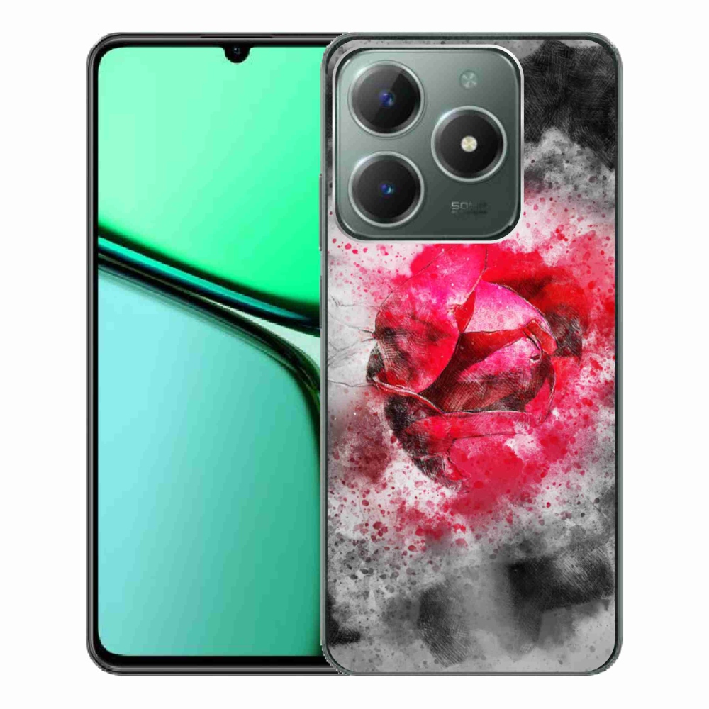 Gélový kryt mmCase na Realme C61 - abstrakt 9