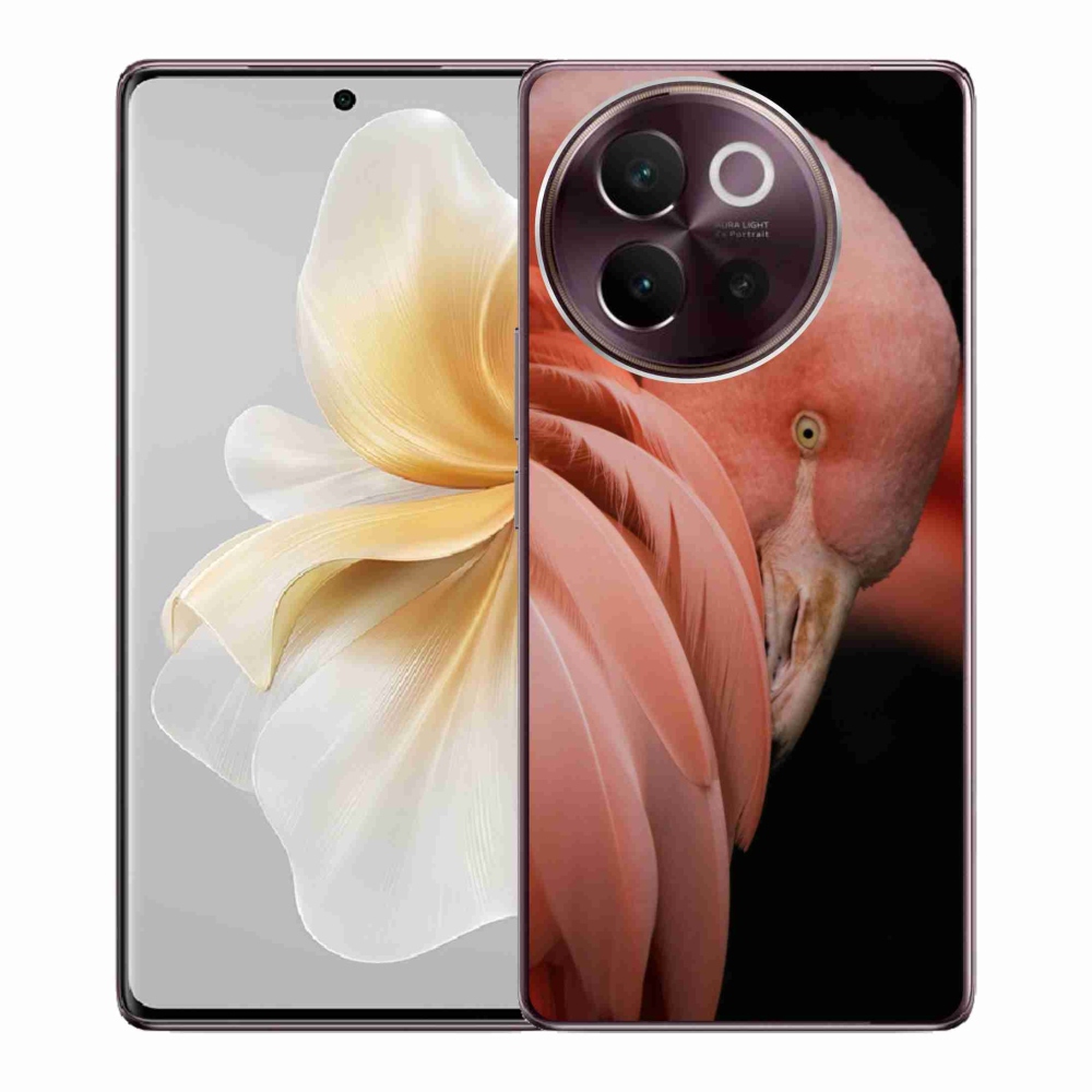 Gélový kryt mmCase na Vivo V40 Lite 5G - plameniak 3