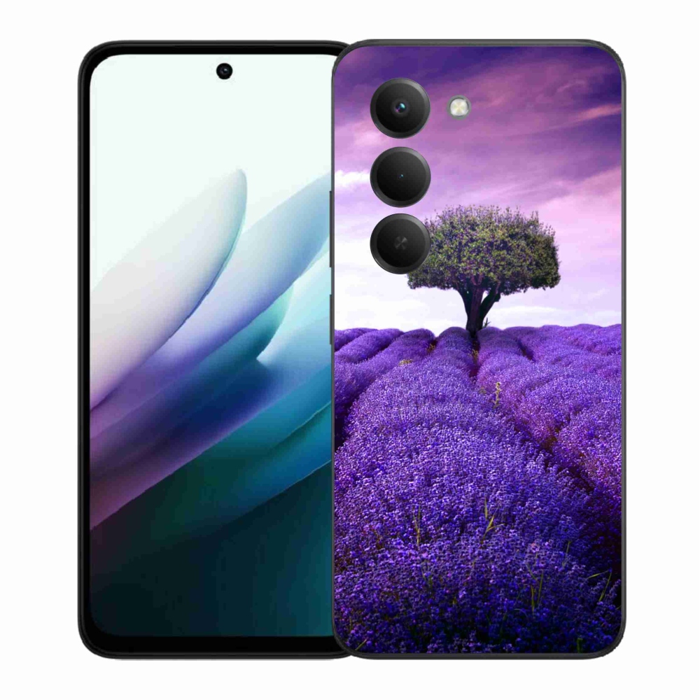 Gélový kryt mmCase na Xiaomi Redmi 15 4G/5G (171mm) - levanduľová lúka