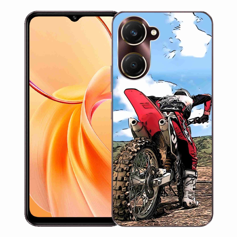 Gélový kryt mmCase na Vivo Y28s 5G - moto