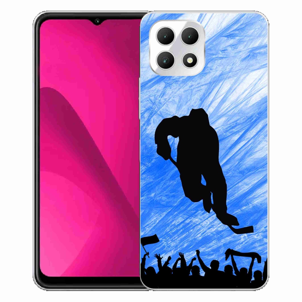 Gélový kryt mmCase na T-Mobile T Phone 2 - hokejový hráč