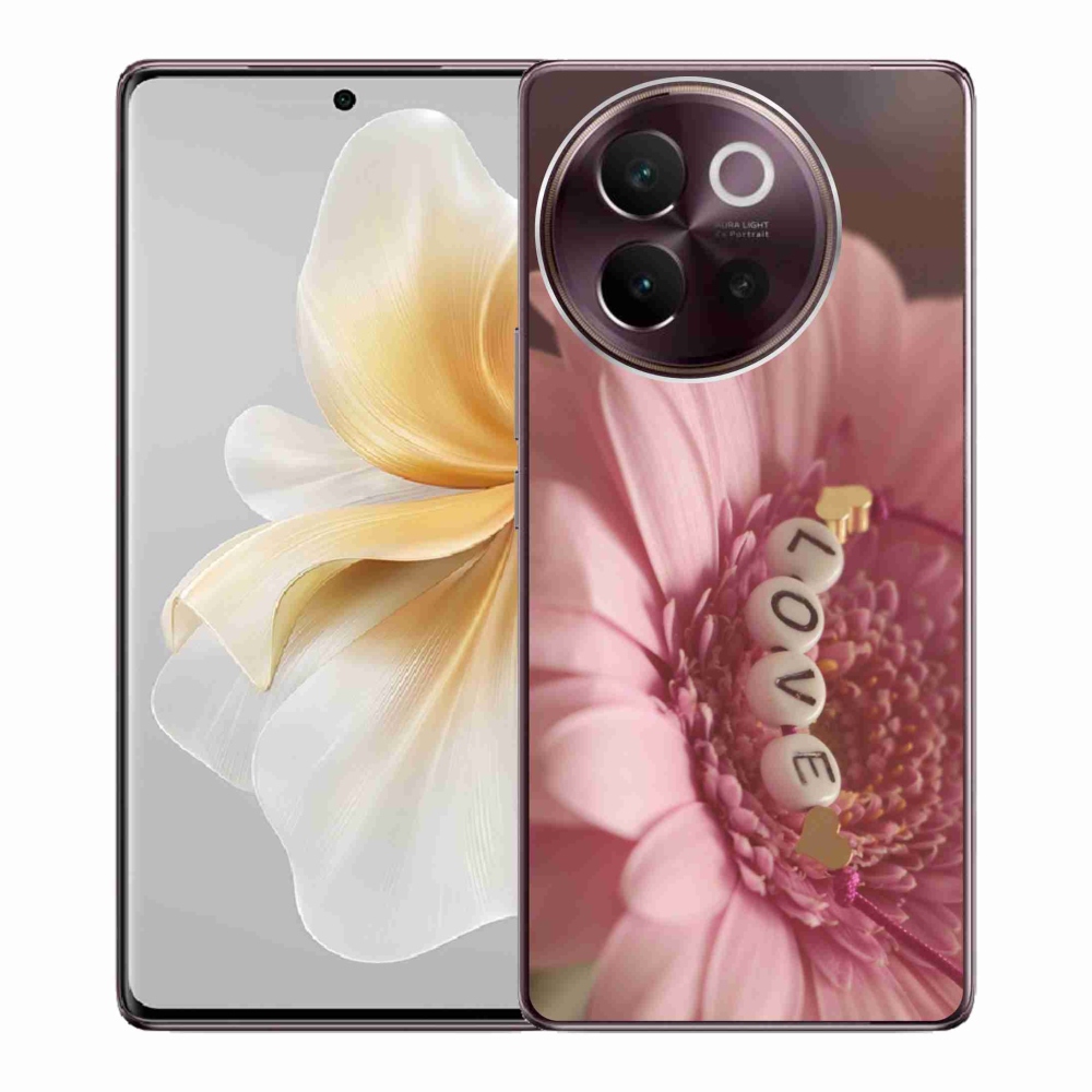 Gélový kryt mmCase na Vivo V40 Lite 5G - prívesok love