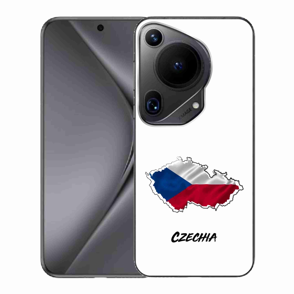 Gélový kryt mmCase na Huawei Pura 70 Ultra - Czechia biele pozadie