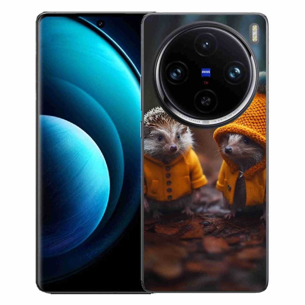 Gélový kryt mmCase na Vivo X100 Pro 5G - ježkovia