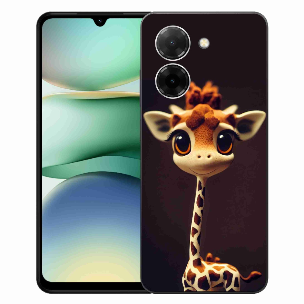 Gélový kryt mmCase na Xiaomi Redmi A5 - malá žirafa