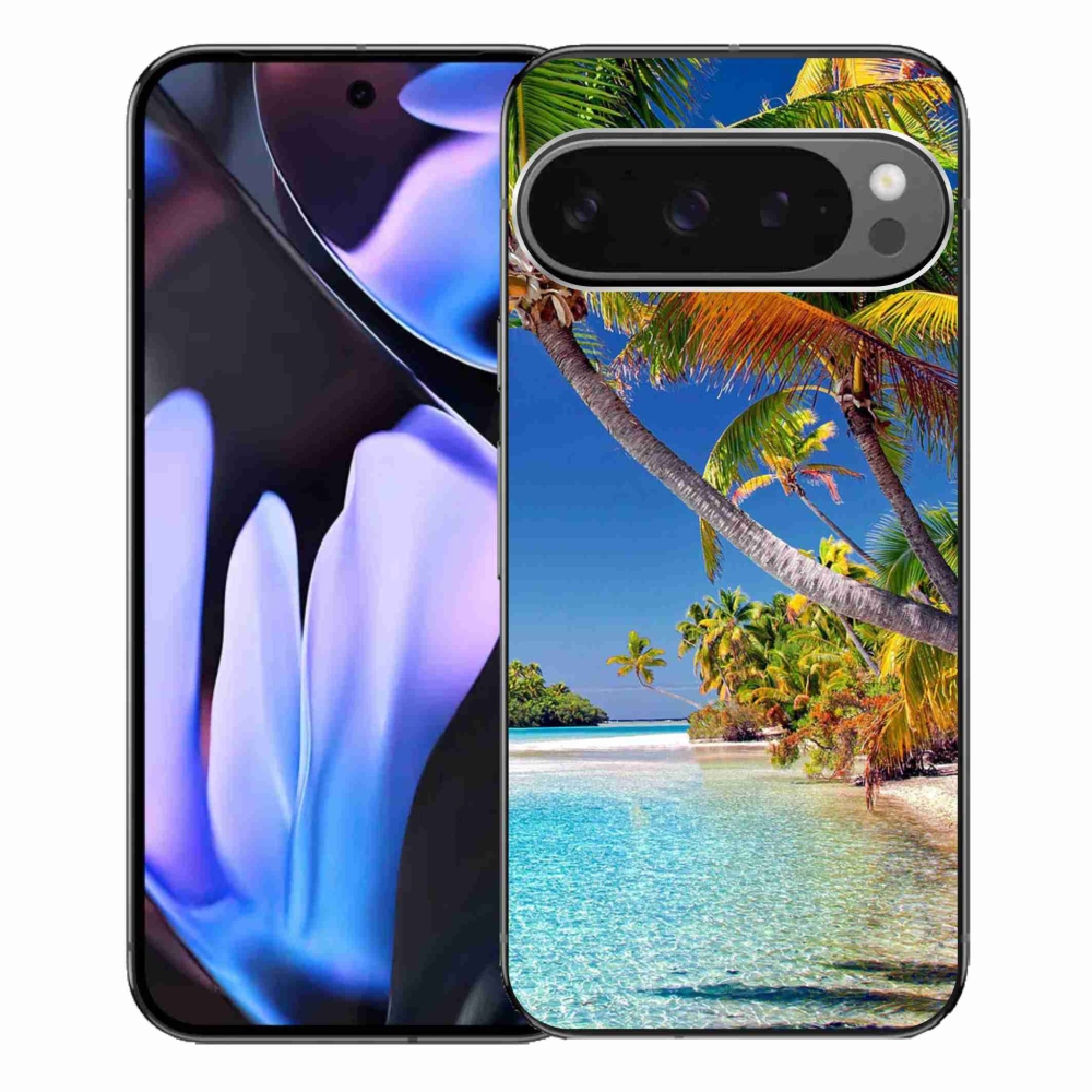 Gélový obal mmCase na Google Pixel 9 Pro XL - morská pláž