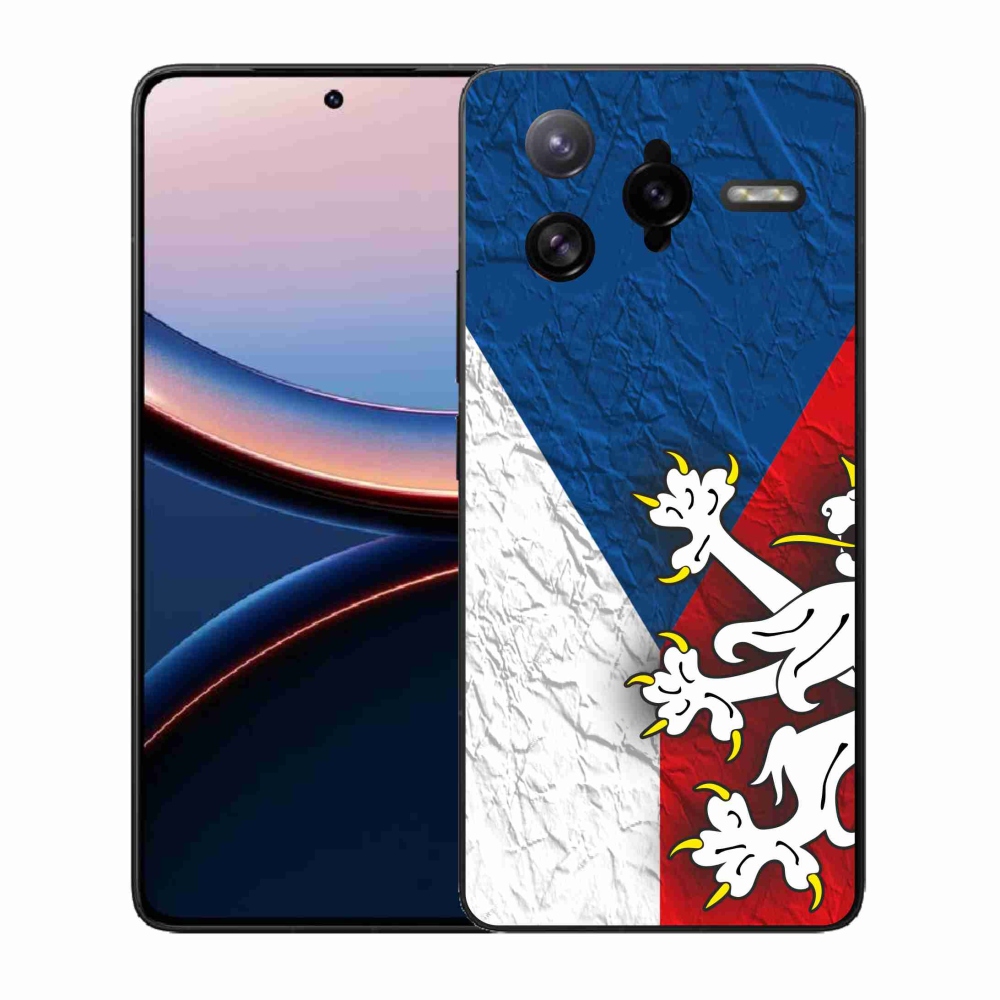 Gélový kryt mmCase na Xiaomi Poco F7 Ultra - česká vlajka 1