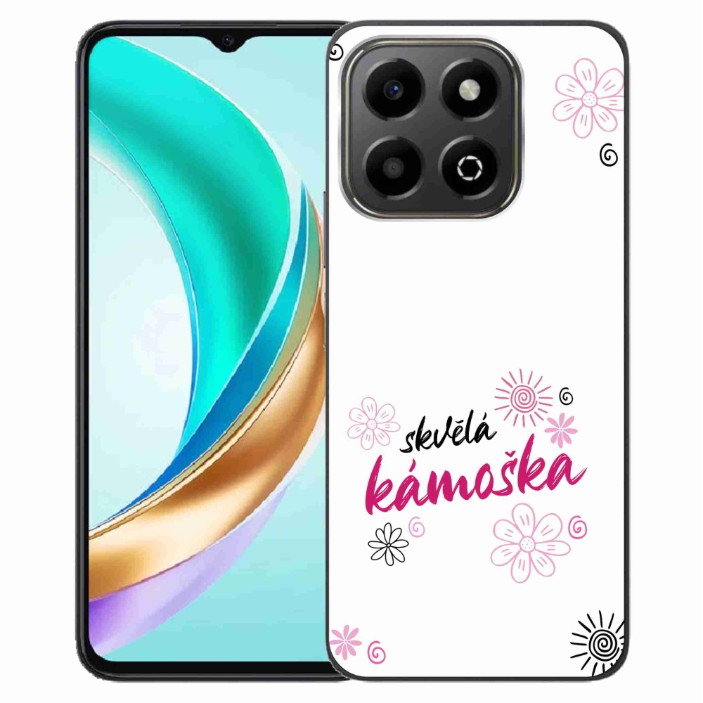 Gélový kryt mmCase na Honor X6b - skvelá kamoška biele pozadie