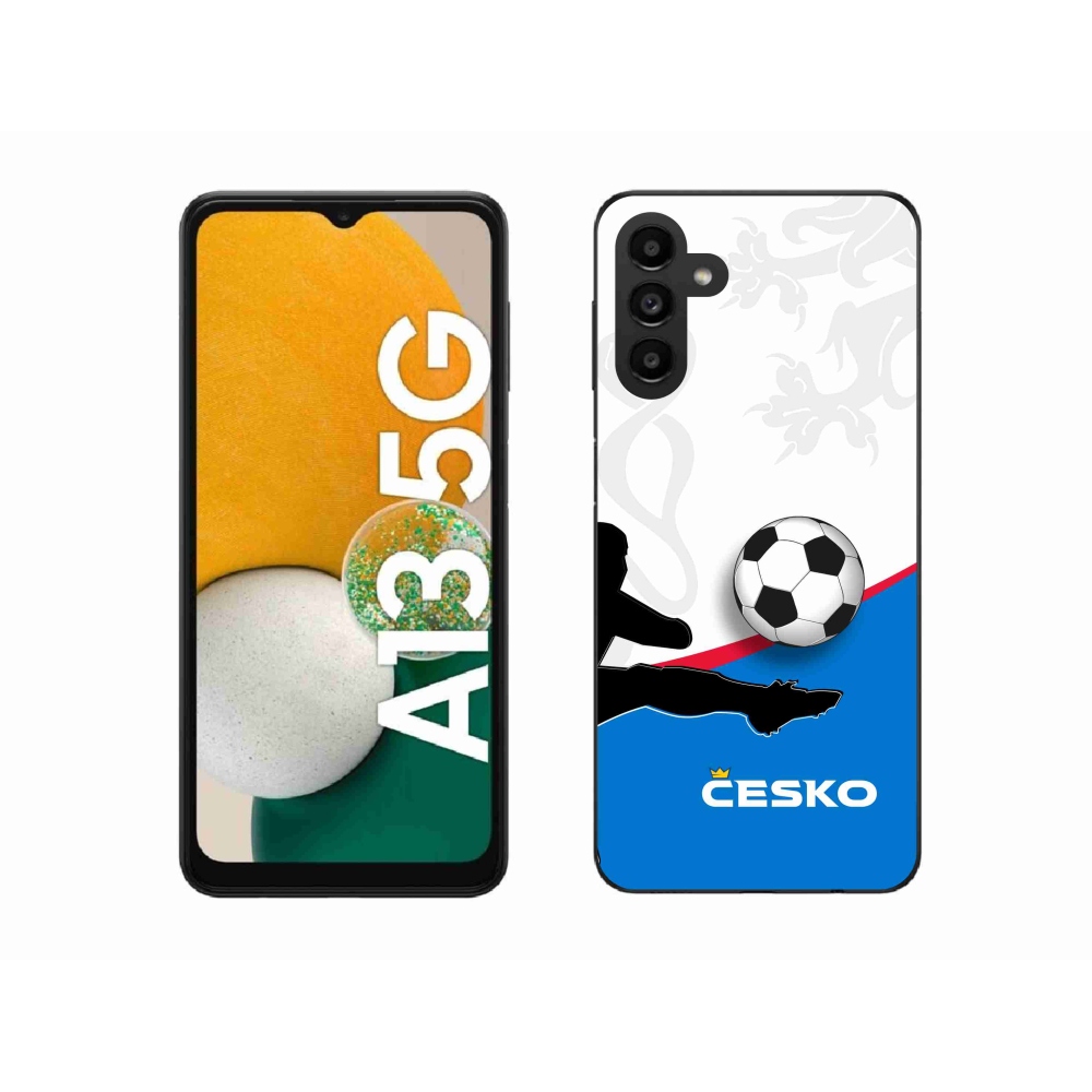 Gélový kryt mmCase na Samsung Galaxy A13 5G - futbal Česko 3