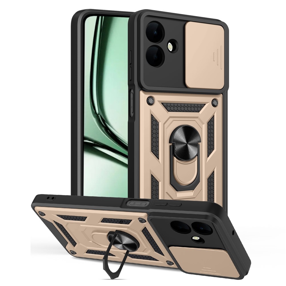 Slide odolný kryt na Samsung Galaxy A07 4G - zlatý
