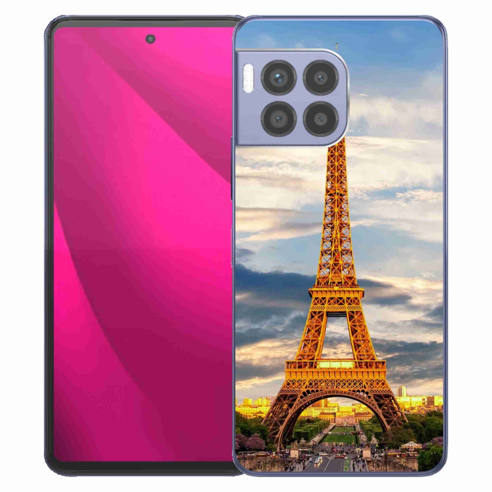 Gélový kryt mmCase na T-Mobile T Phone 2 Pro - eiffelova veža 3