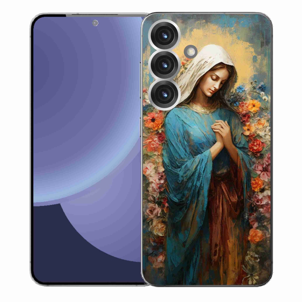 Gélový kryt mmCase na Samsung Galaxy S25+ - svätá žena