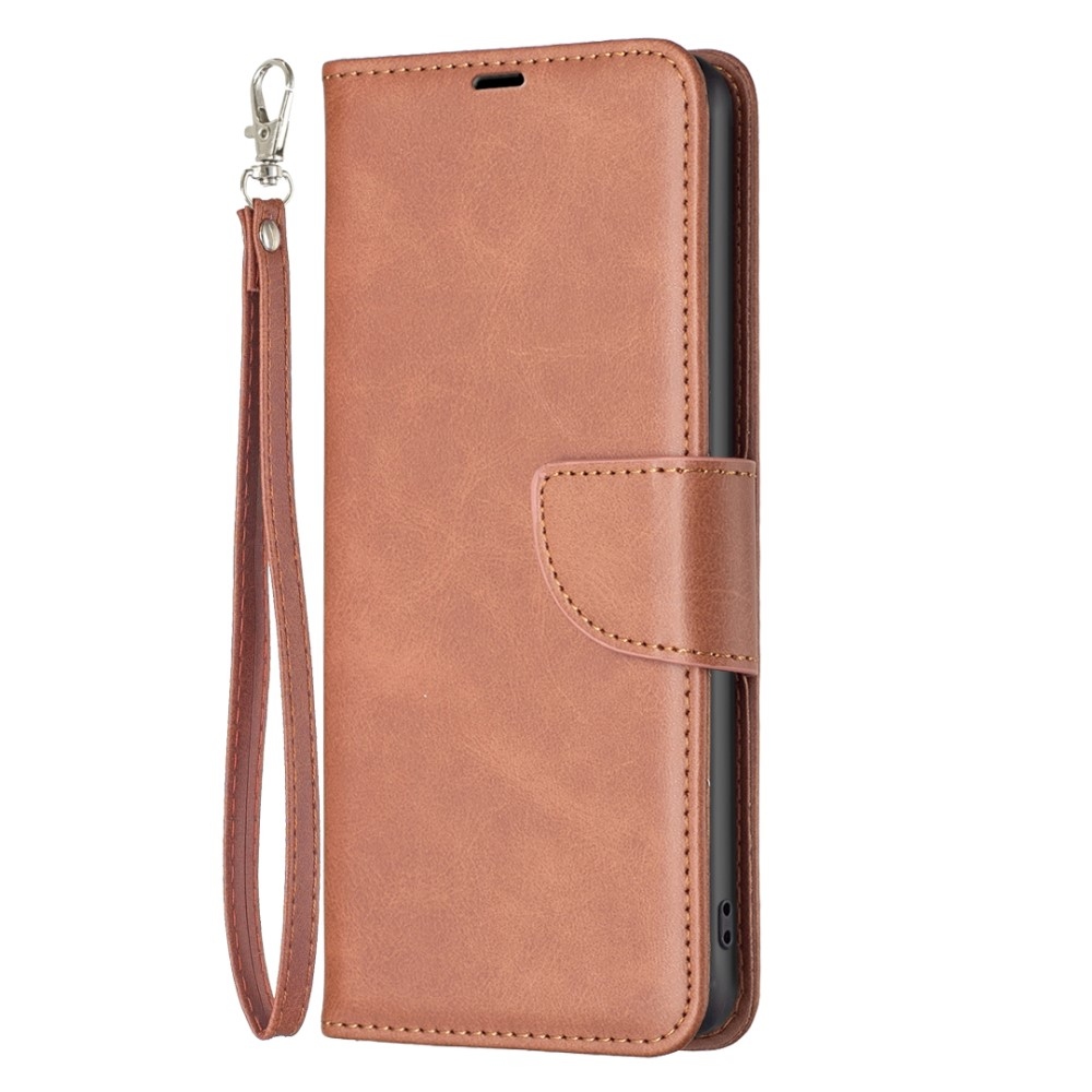 Case knižkové púzdro na Samsung Galaxy S25 Edge - hnedé