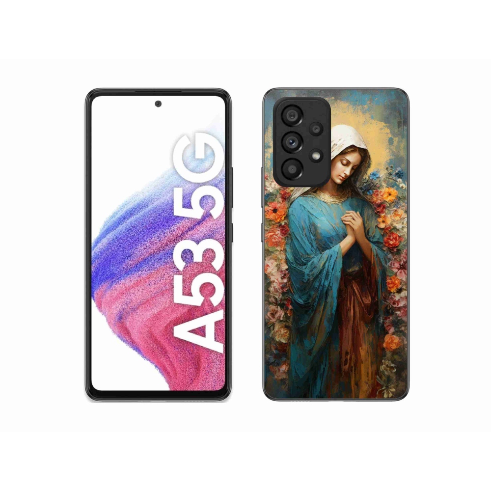 Gélový kryt mmCase na Samsung Galaxy A53 5G - svätá žena
