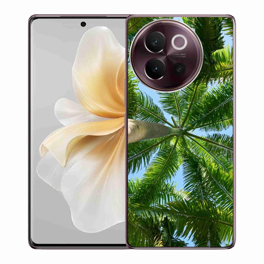 Gélový kryt mmCase na Vivo V40 Lite 5G - palmy