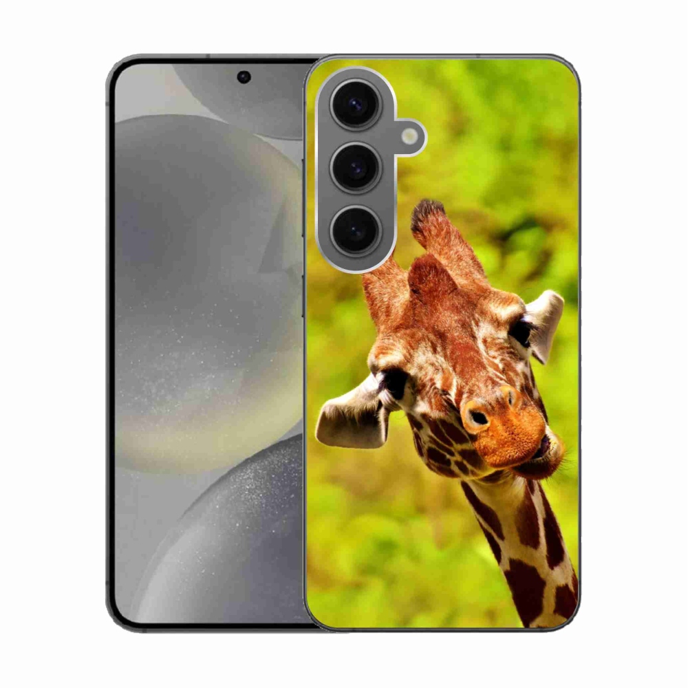 Gélový kryt mmCase na Samsung Galaxy S24 - žirafa
