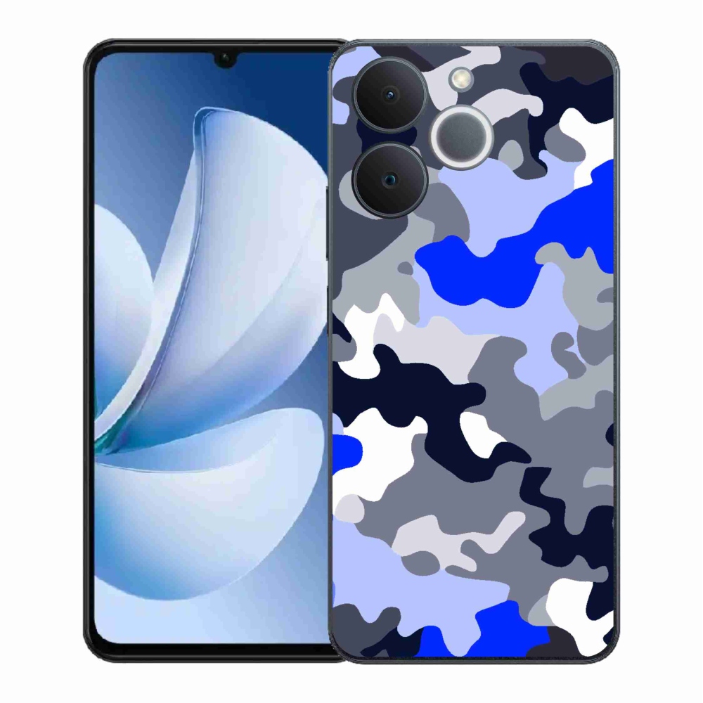 Gélový kryt mmCase na Realme Note 70T - maskáčový vzor 8
