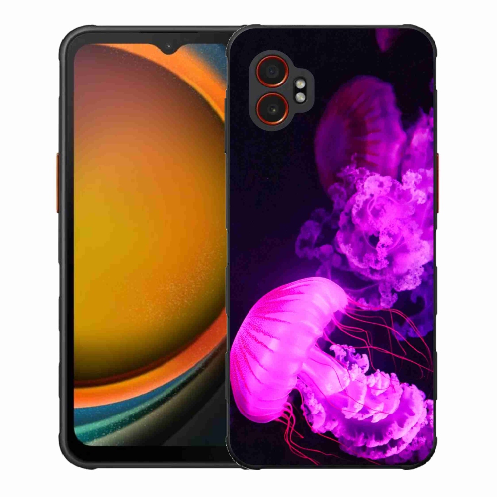 Gélový kryt mmCase na Samsung Galaxy Xcover 7 Pro - medúza 1