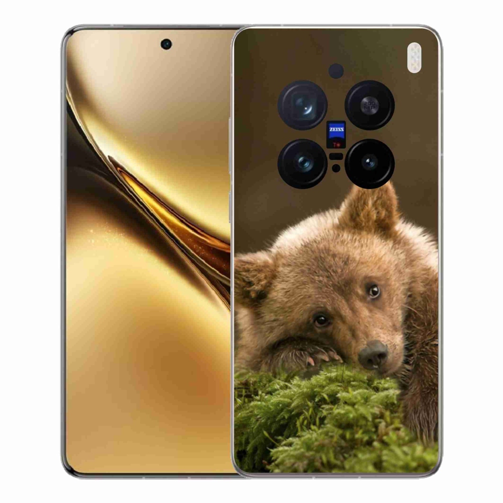Gélový kryt mmCase na Vivo X200 Pro 5G - medveď