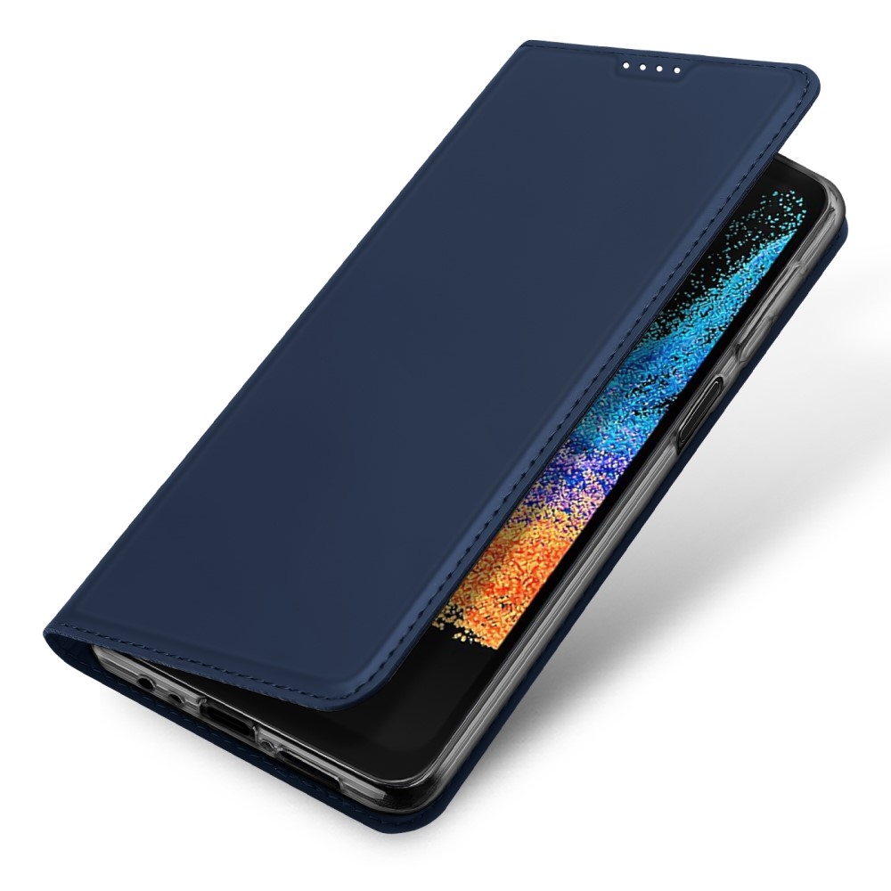 DUX knižkové púzdro na Samsung Galaxy Xcover 7 Pro - tmavomodré