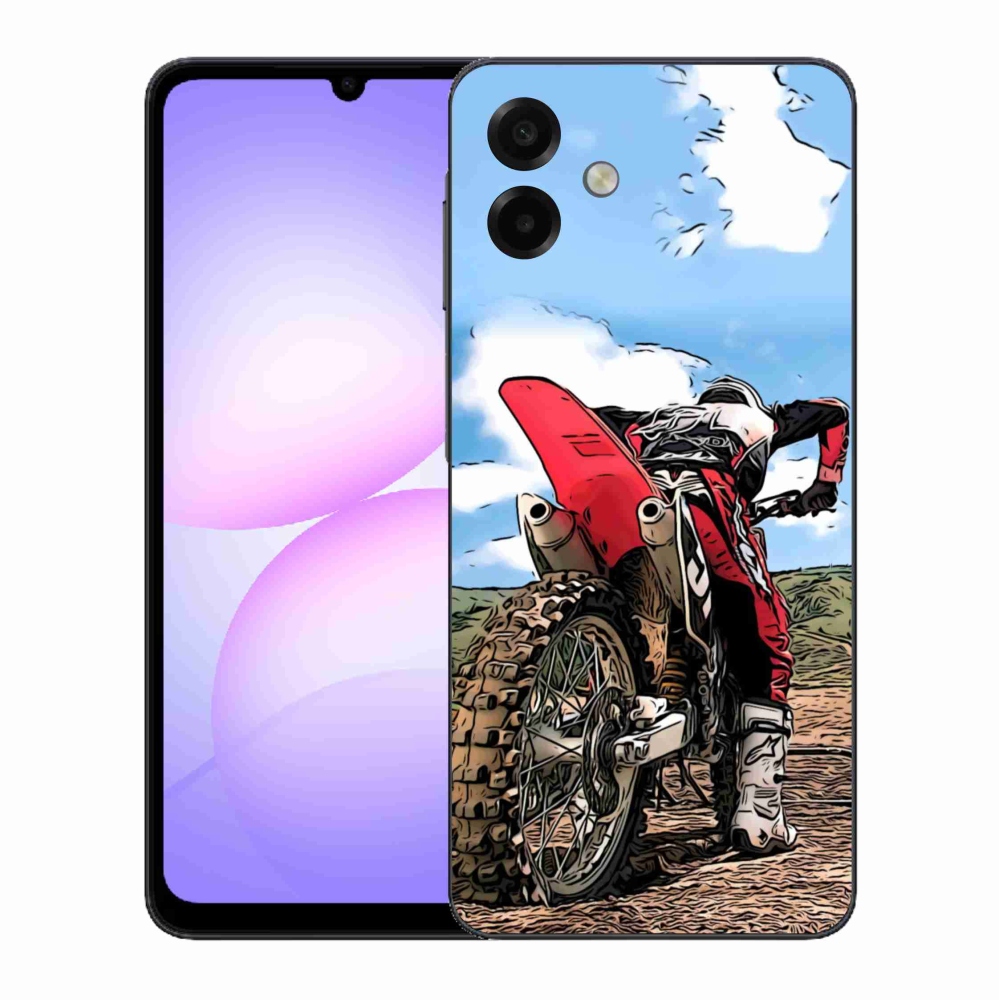 Gélový kryt mmCase na Samsung Galaxy A07 4G - moto