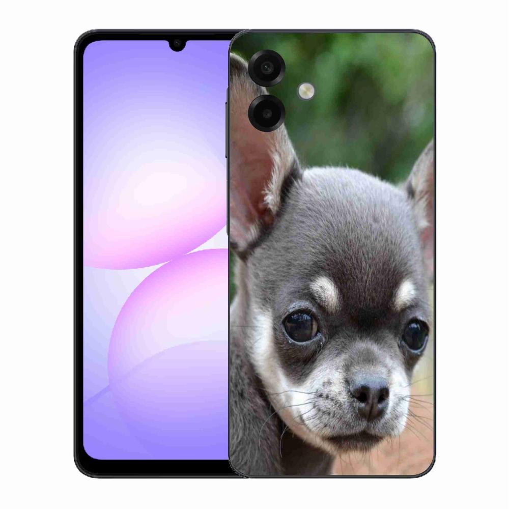 Gélový kryt mmCase na Samsung Galaxy A07 4G - čivava