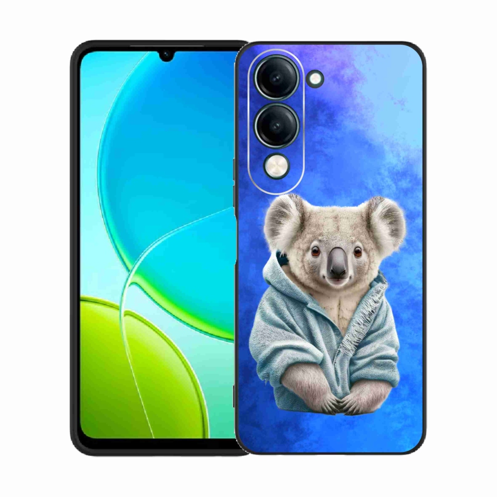 Gélový kryt mmCase na Vivo Y29s 5G - koala vo svetri
